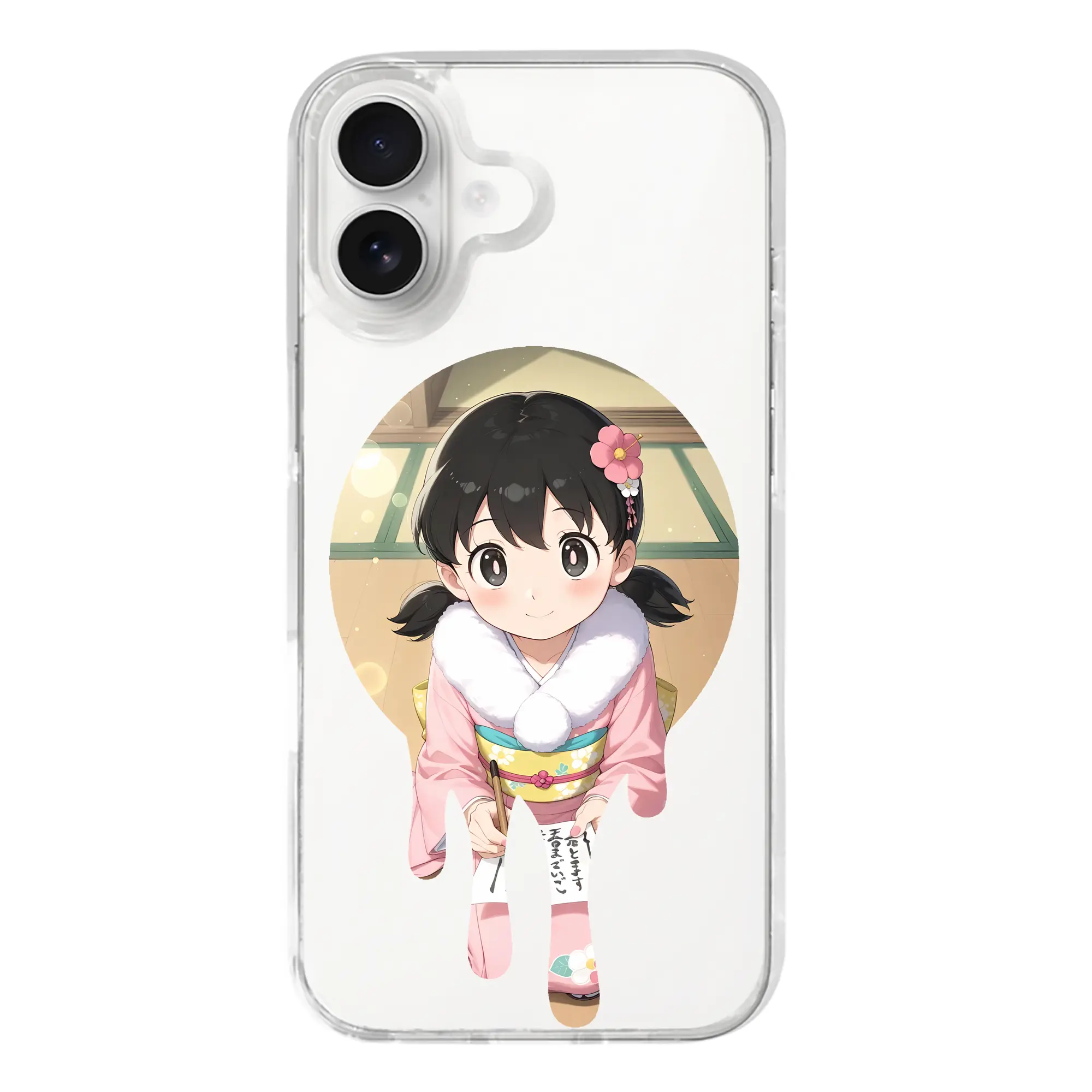 ドラえもん グッズ 源 静香 - iPhone 17シリーズ 透明スマホケース – 薄型・耐衝撃・精密フィット保護カバー